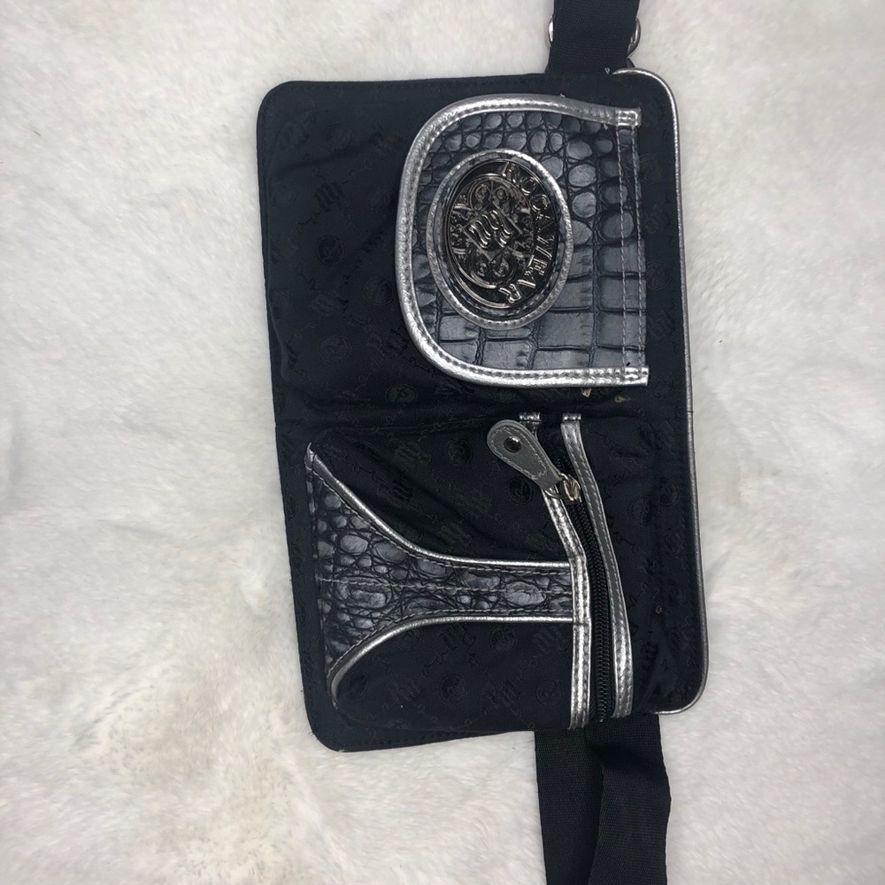 Used black and gray Rocawear Fanny pack